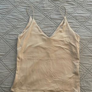 Cute tan colored crop top size XSmall